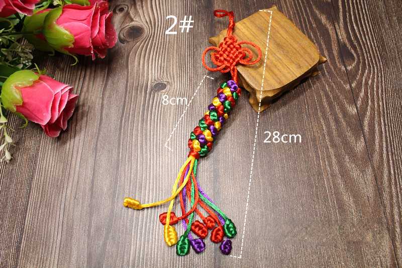 Diamond Knot Car Hanging Handmade Tibetan Pineapple Home Decor Wall Decor Hangings Trailer