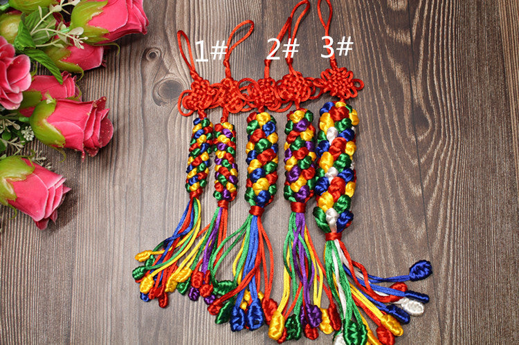 Diamond Knot Car Hanging Handmade Tibetan Pineapple Home Decor Wall Decor Hangings Trailer
