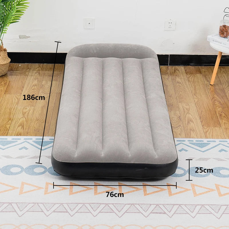 Air Mattress Inflatable Camping Air Bed with Build-in Pillow for Family, Camping and Travel, Waterproof and Comfortable
