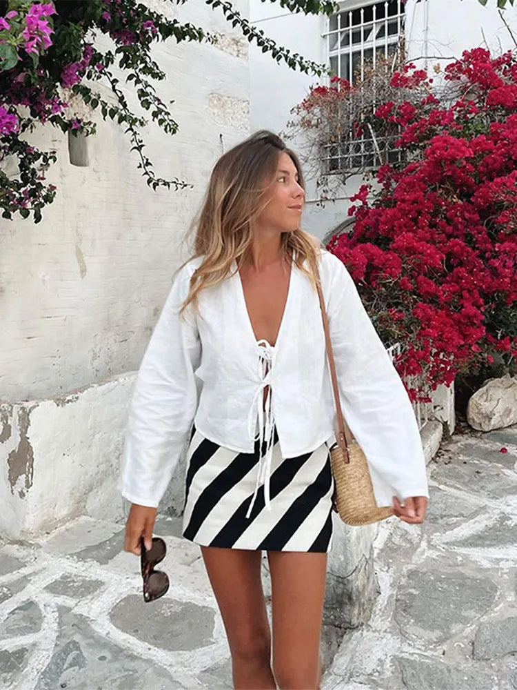 Fashion Leopard Hollow Out Thin Shirts For Women Causal Loose O Neck Short Sleeved Tops 2024 Spring Summer Ladies Streetwear Top