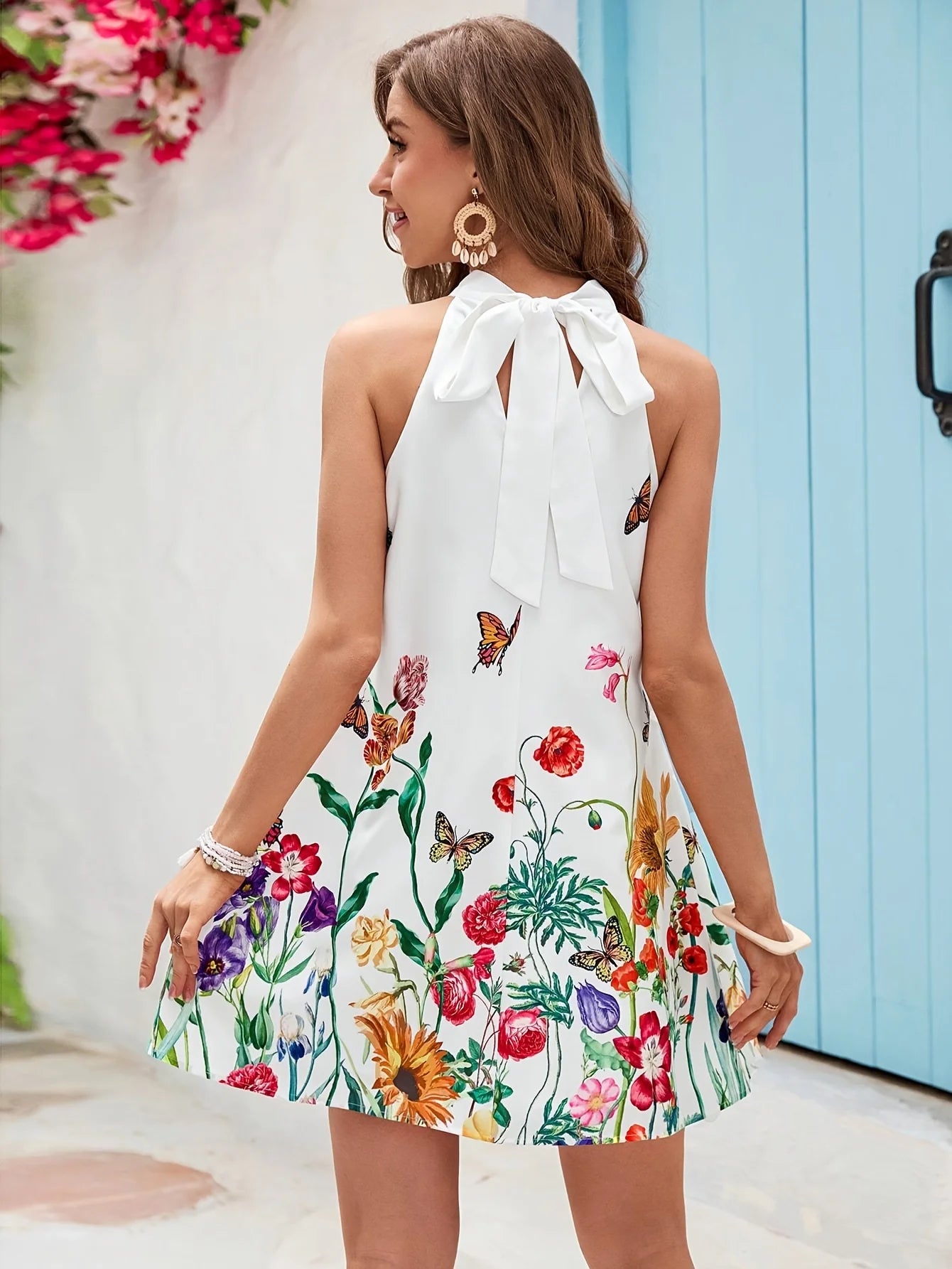 New Women's Sleeveless Dress, Holiday Style Sleeveless Dress, Women's Clothing