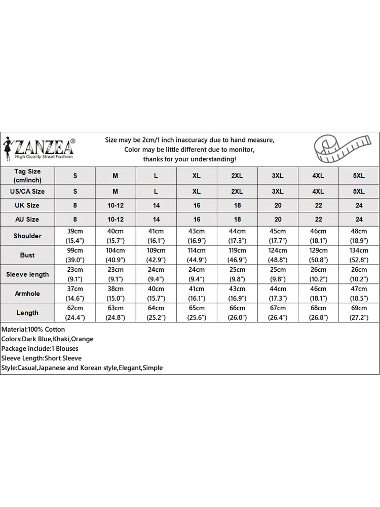 Women Patchwork Blouse 2024 Summer Short Sleeve Tunics Fashion Round Neck Shirts Casual Loose Holiday Cotton Linen Tops