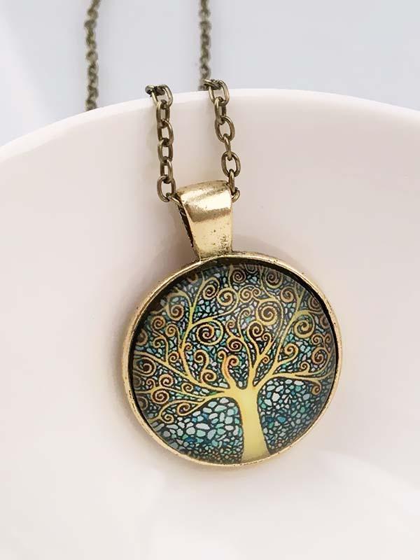 Vintage The Tree of Life Necklaces Accessories