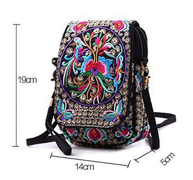 Ethnic Style Characteristic Embroidery Mini Bag