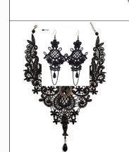 Jewelry Lace Lady Necklace Jewelry Original Black Clavicle Chain