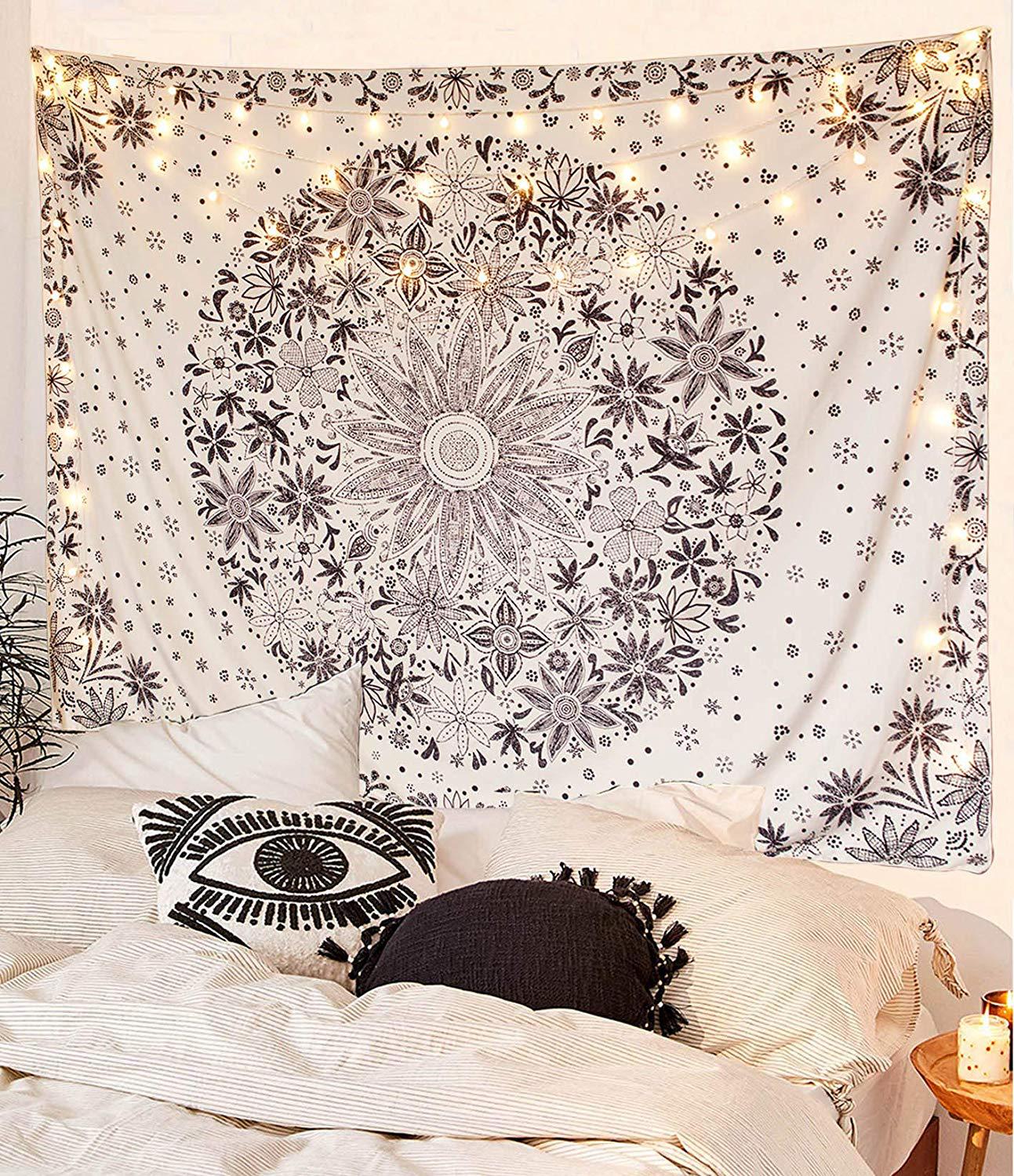 Ethnic Mandala Tapestry Wall Hanging Bohemian Living Room Wall Decoration Bohemian Decorative Tapestry