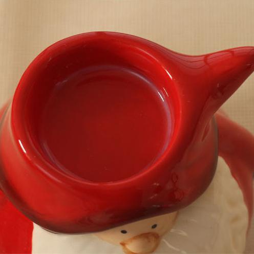 Cute Santa candle holder Xmas Christmas party