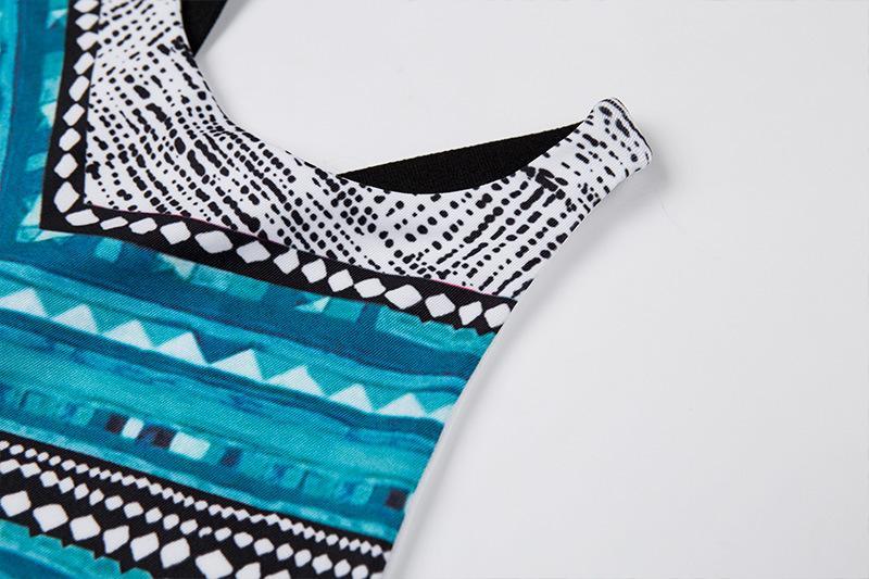 Printed Yoga Fitness Leggings Set