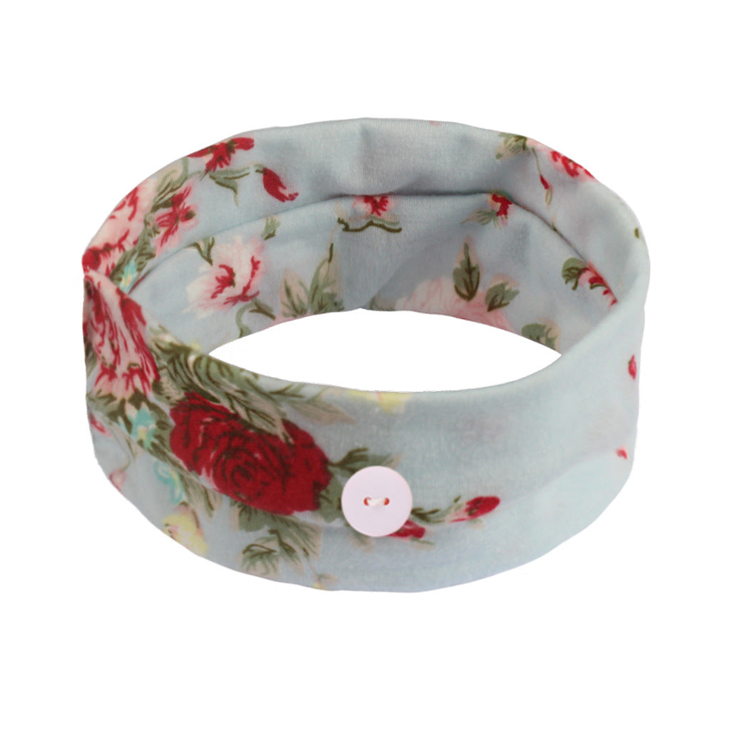 Sports Headband Mask Hanging Ear Anti-le Multi-purpose Turban Yoga Fitness Running Home Sweat Band