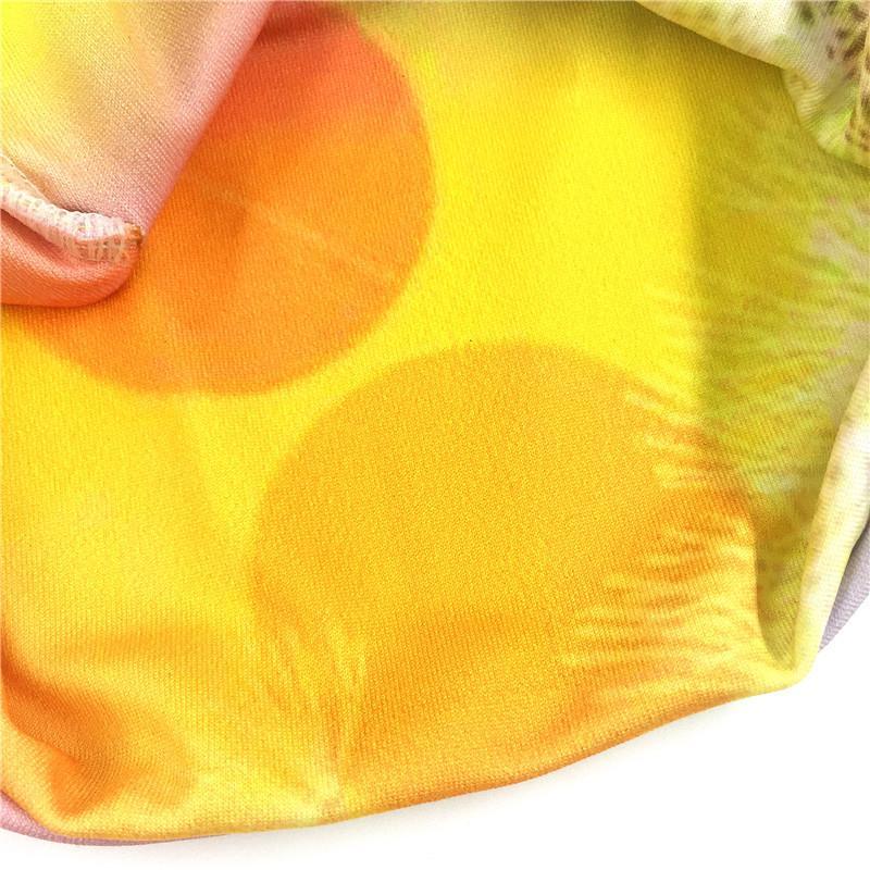 Boho Style Elastic Sports Dandelion Tie Dye Hair Band