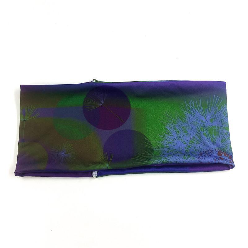 Boho Style Elastic Sports Dandelion Tie Dye Hair Band