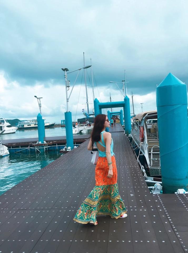 Bohemian Ethnic Wind Beach Vacation Slim Personality Fishtail Dress