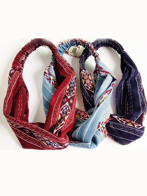 Bohemian Retro Cross hair Headwear Accessories