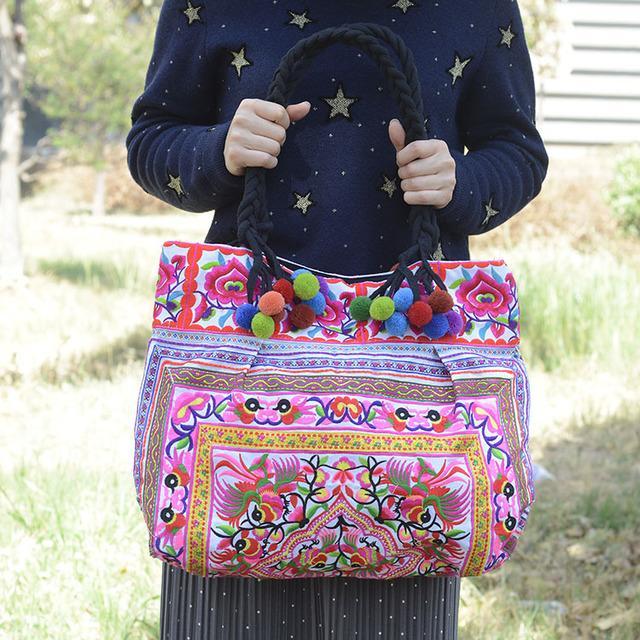 Yunnan Embroidered Bag Fashion Ethnic Bag Lady Handbag Embroidery Bag