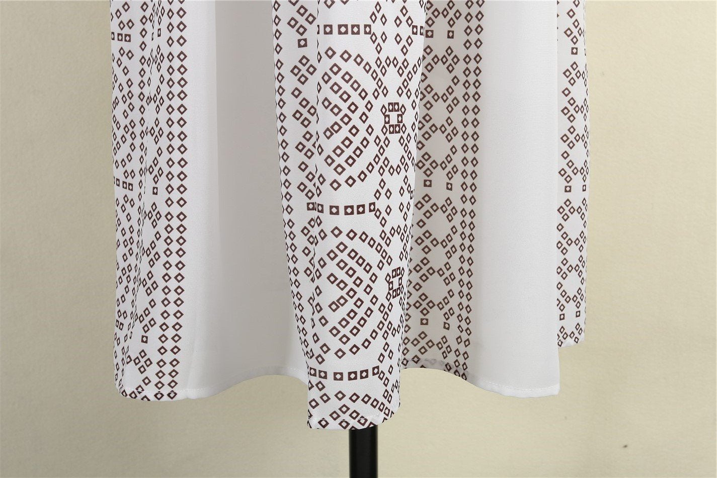 Solid Color Flare Sleeve Long Dresses Vintage Elegant Casual Dress