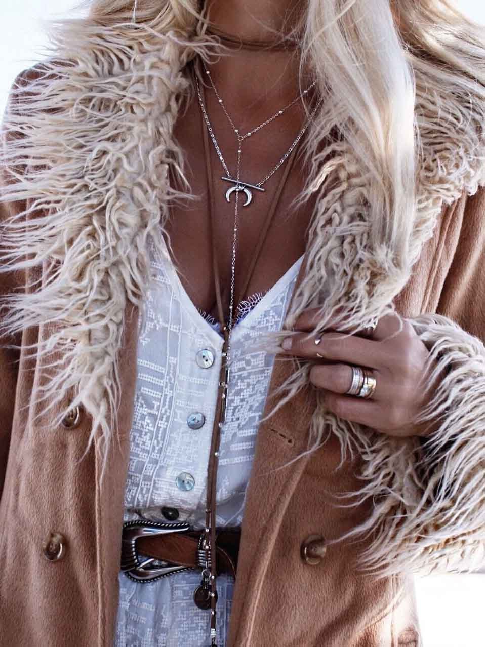 Fashion Simple Tassel Coin Clavicalis Necklaces Accessories