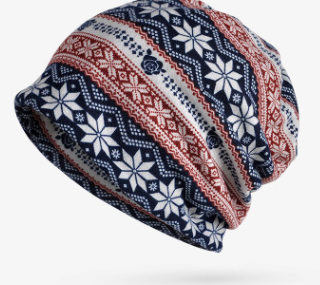 Women Bohemia Snowflake Hat Accessories