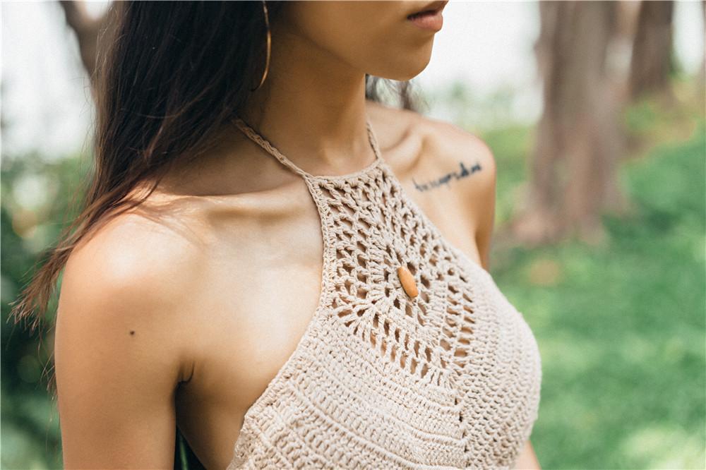 2018 Sexy Knit Beach Swimwear Bikini Sets