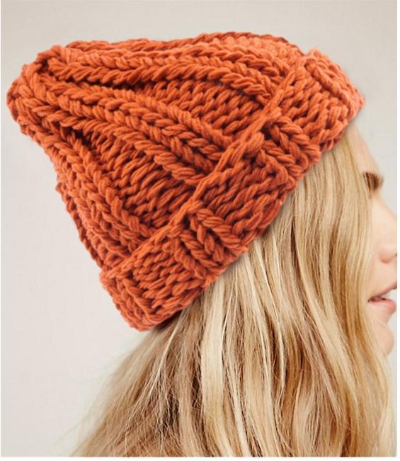 Winter Knit Solid Color Hat