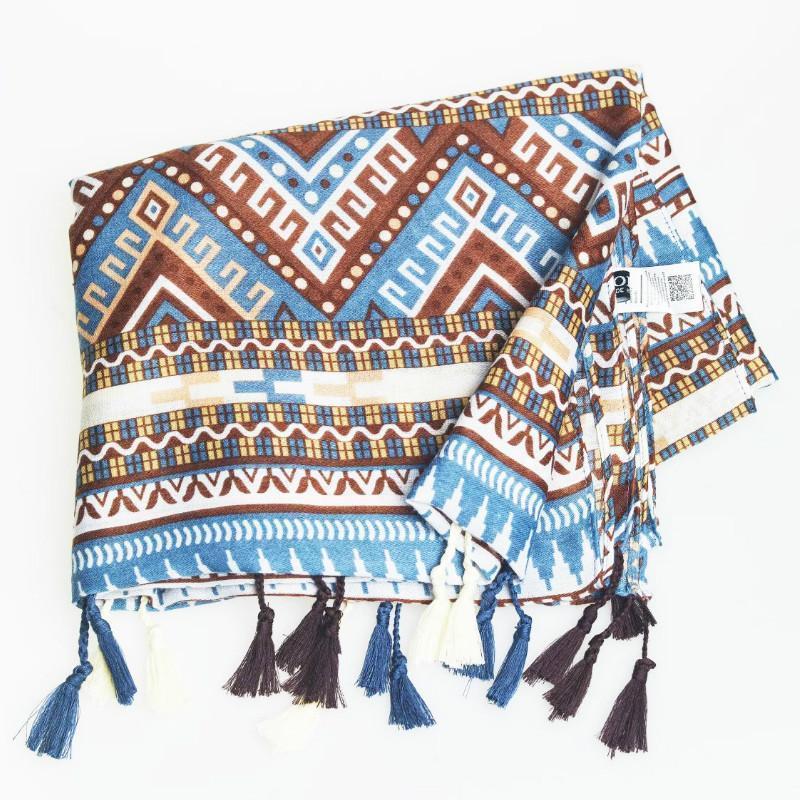 Vintage Bohemia Tassel Beach Sun Protection Shawls Air Conditioning Scarfs