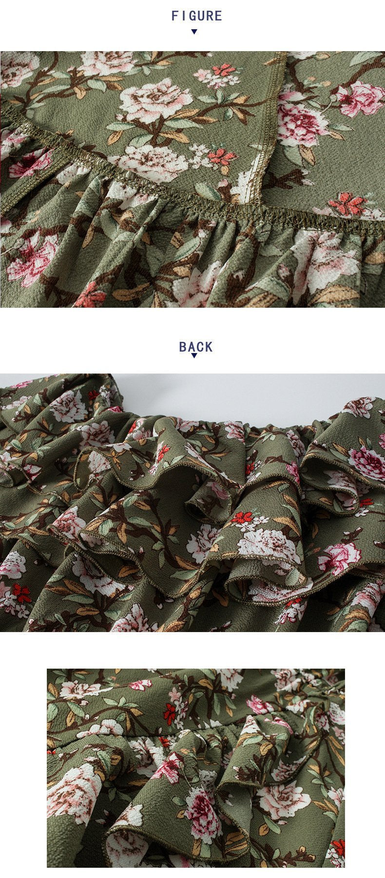 2018 Floral Print Off Shoulder Backless Beach Dress