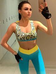 Leopard Split-joint Bohemia Yoga Suits