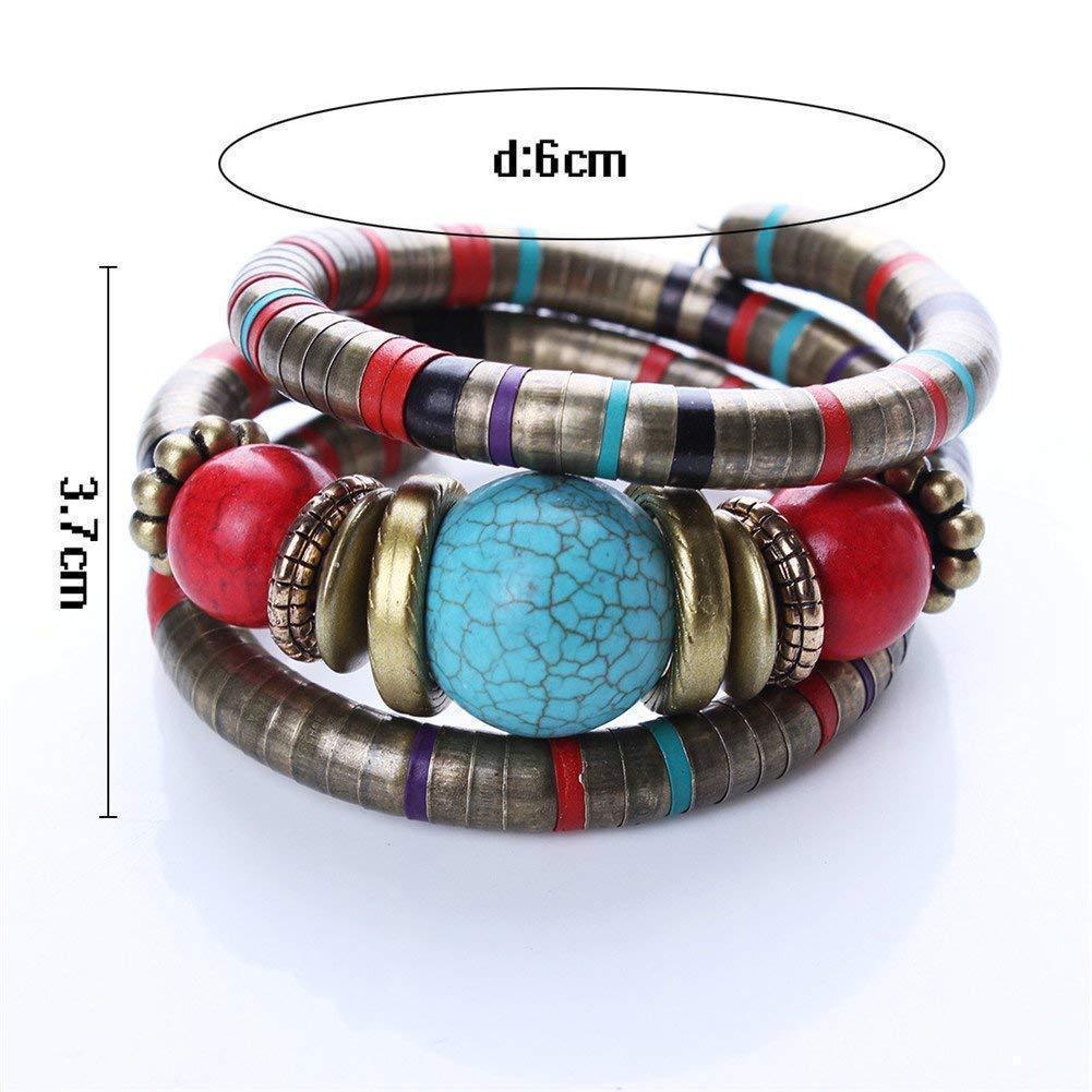 Multilayer Bohemian Flexible Bracelet
