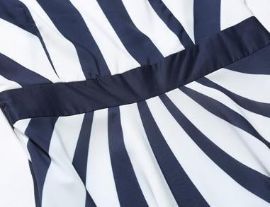 Stripe Elegant Sleeveless Casual Dress