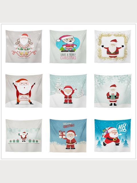 New Christmas Series Santa Pattern Tapestry