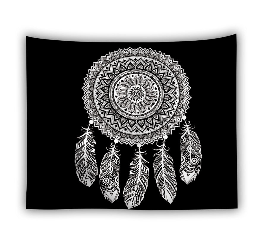 Dream Catcher Series Background Wall Custom Hanging Cloth and Small Fresh Tapestry Decorative Painting.