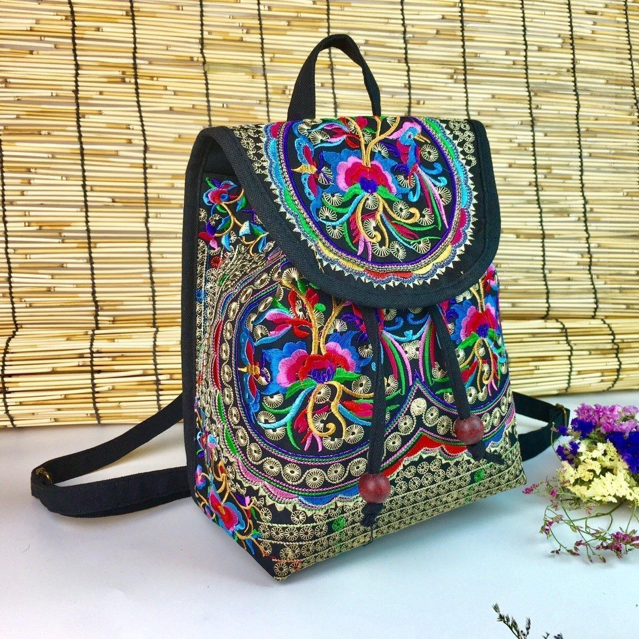 National Exquisite Embroidered Mini Shoulder Bag - hiblings
