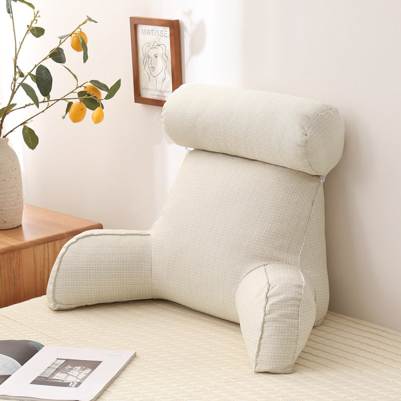 All Season With Round Pillow For Home Office Sofa Bedside Waist Back Support Cushions Backrest Backs Rest Pain Relief Pillows