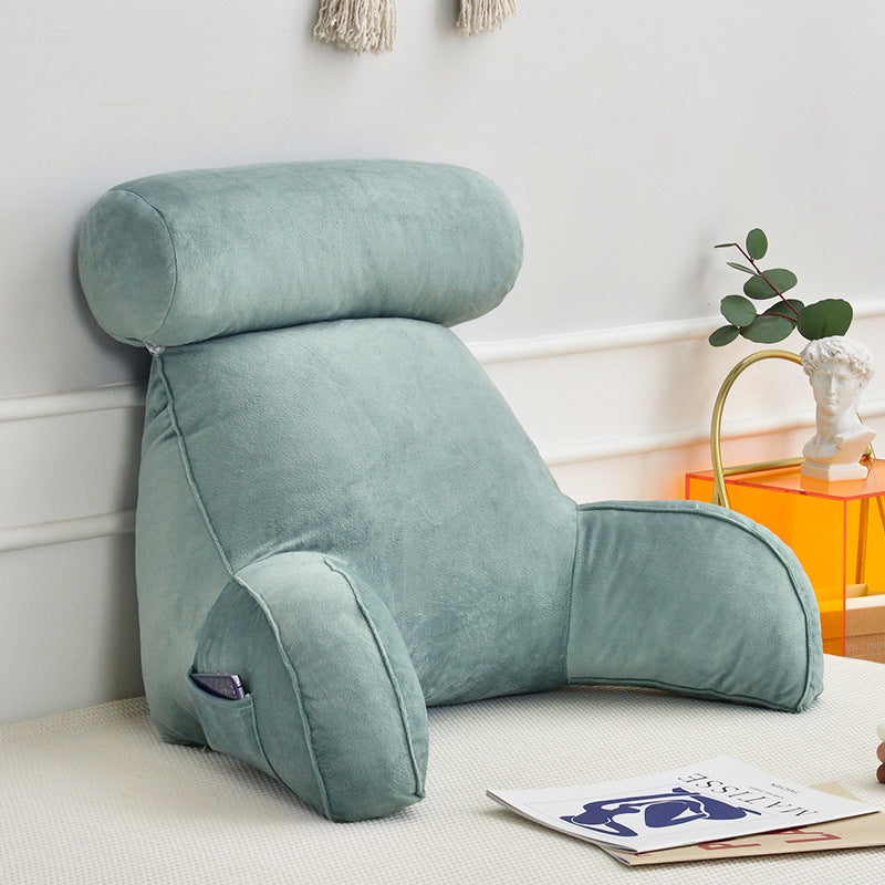 All Season With Round Pillow For Home Office Sofa Bedside Waist Back Support Cushions Backrest Backs Rest Pain Relief Pillows