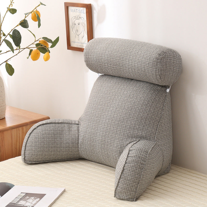 All Season With Round Pillow For Home Office Sofa Bedside Waist Back Support Cushions Backrest Backs Rest Pain Relief Pillows