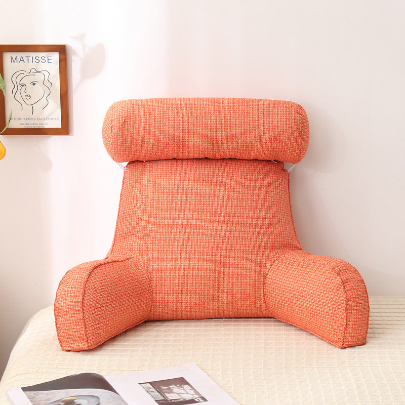 All Season With Round Pillow For Home Office Sofa Bedside Waist Back Support Cushions Backrest Backs Rest Pain Relief Pillows