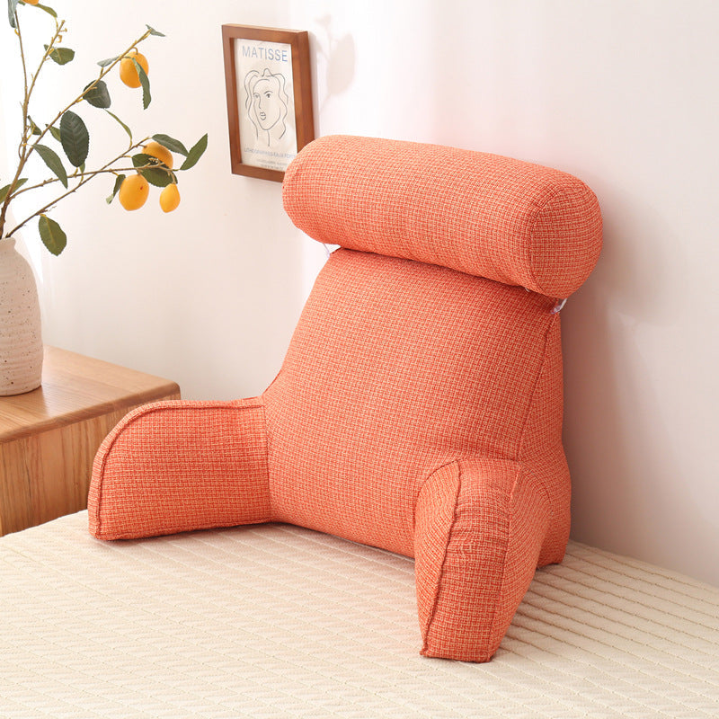 All Season With Round Pillow For Home Office Sofa Bedside Waist Back Support Cushions Backrest Backs Rest Pain Relief Pillows