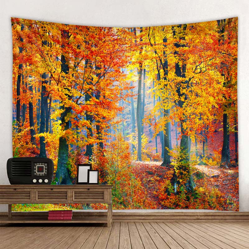 Beautiful Natural Forest Printed Large Wall Tapestry Cheap Hippie Wall Hanging Bohemian Wall Tapestries Mandala Wall Art Decor