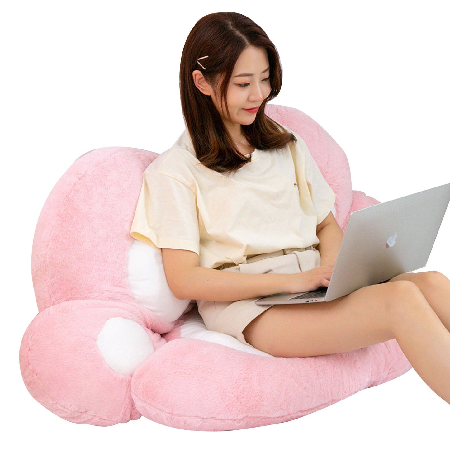 Chair Cushions, Cute Cat Paw Shape Plush Seat Cushions for Home Office Hotel Café New Style 2021