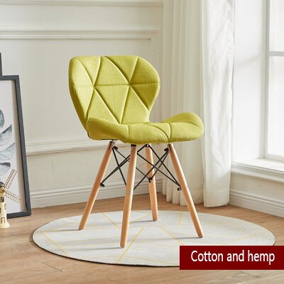 Dining chair Nordic bedroom home leisure simple chair discussion desk chair makeup manicure stool