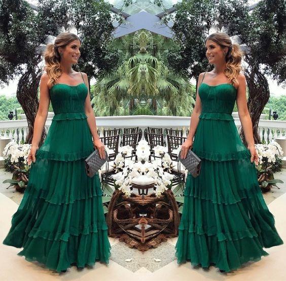 Boho Maxi Sexy Ruffled Evening Dress