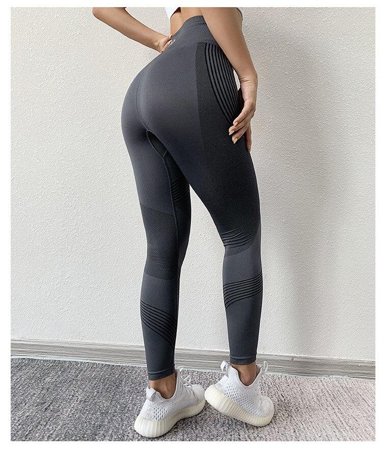 Woman Energy Seamless Leggings High Waist Yoga Pants Workout Gym Leggings Fitness Running Sport Leggings