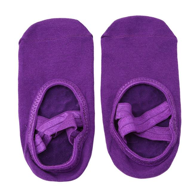 Women Professional Anti Slip Bandage Sports Yoga Socks Ladies Ventilation Pilates Ballet Socks Dance Sock Slippers
