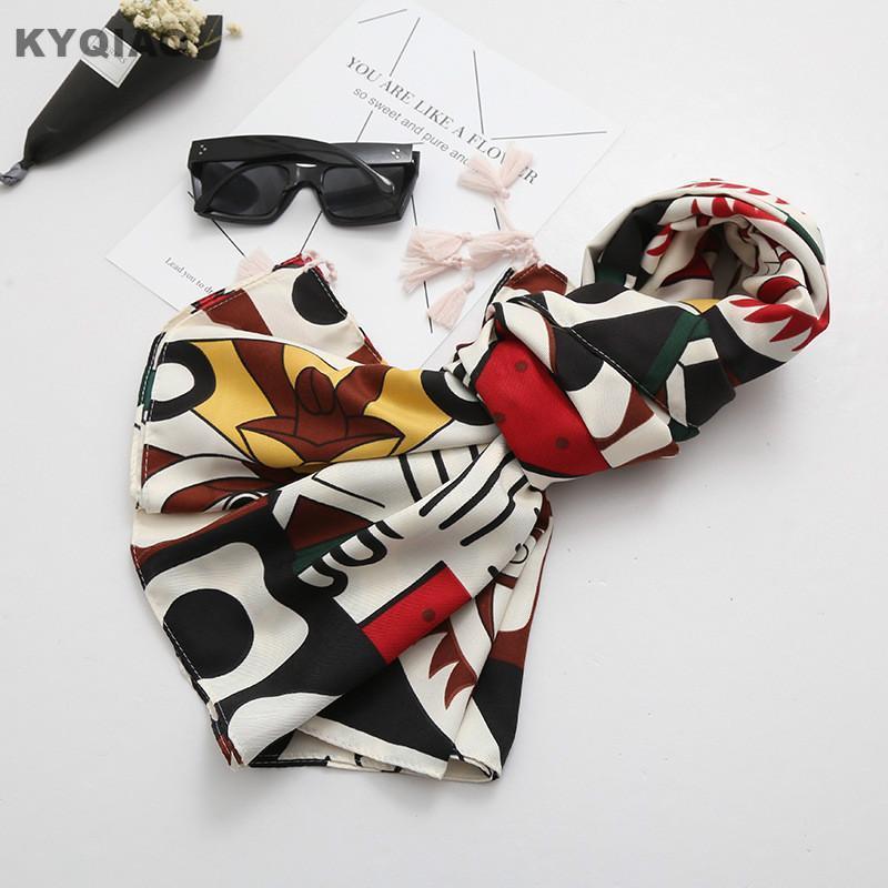 Ethnic Autumn Bohemian Long Geometric Print Scarf