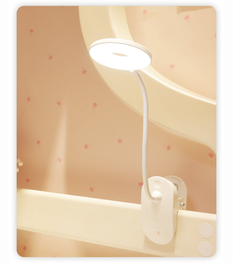 Flexo Table Lamp Led Desk Lamp Touch Clip Study Lamps Flexible Gooseneck Desktop USB Light Rechargeable 18650 Battery