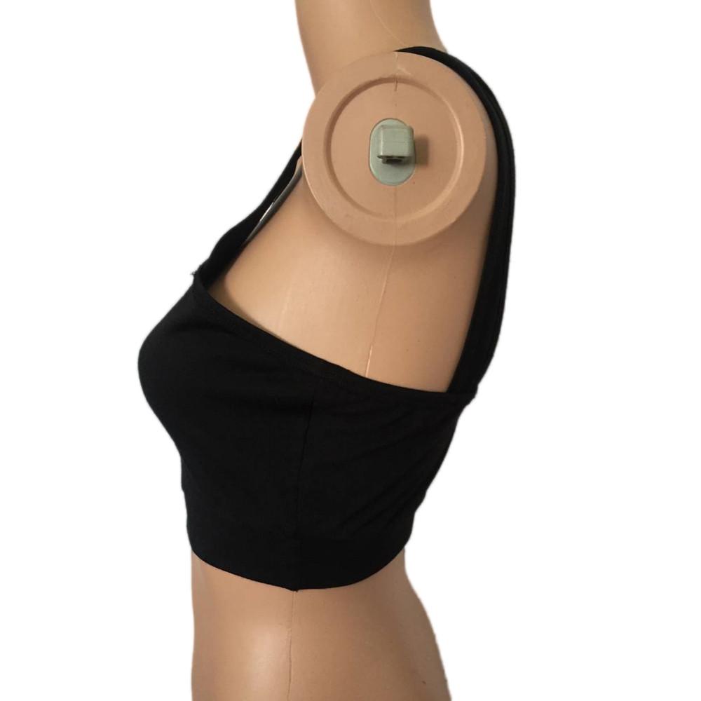 Solid Color ISHOWTIENDA Fashion Womens Sexy Tops Vest Fashion Camisole  Sleeveless T-Shirt Sport Bra