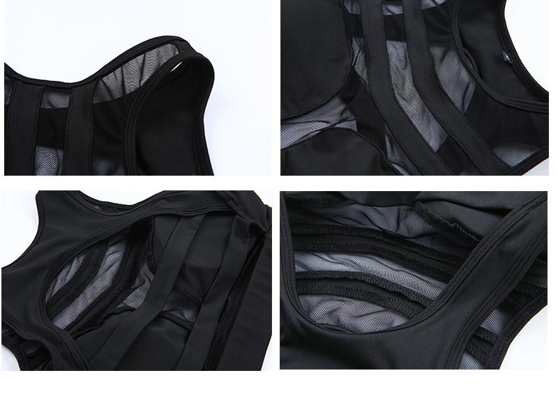 Mesh Push Up Bra Women Crop Top Female Fitness Clothing Bralette Seamless Underwear Breathable Sportswear 3 Colors