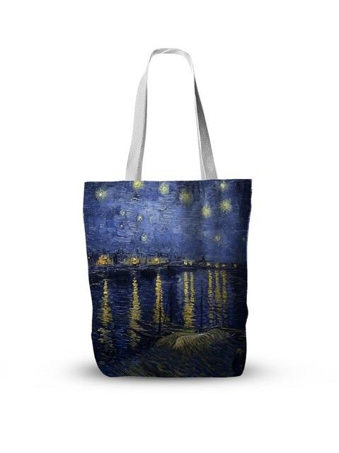 Oil Painting Canvas Tote Bag