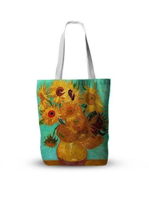 Oil Painting Canvas Tote Bag