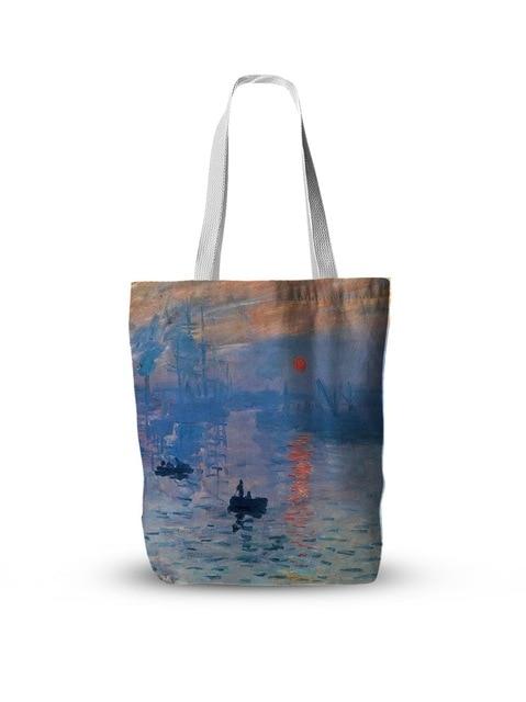 Oil Painting Canvas Tote Bag