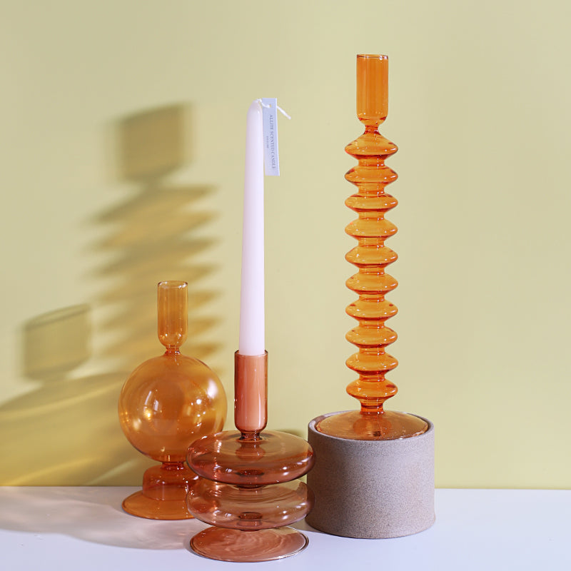 candle holders romantic Dinner home decoration candlestick for birthday wending candle holder wax portavelas decor